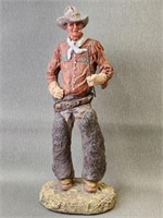 Western Cowboy  Sculpture by P. Monfort