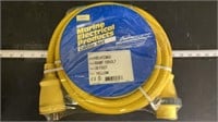 Hubbell marine electrical cord 25ft 30amp