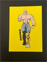 1989 Nintendo Sticker Double Dragon Abobo