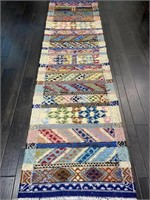 Unique Moroccan Kilim Multicolored Rug