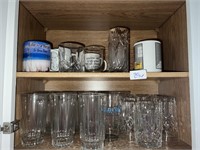 ITEMS IN CABINET