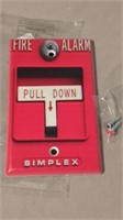 NEW fake fire alarm pull it's an electrical box