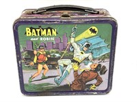 Vintage 1966 Batman and Robin Metal Lunchbox
-