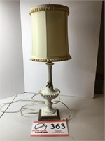 Table Lamps Electric w/ Rose Design 22"  & 2 @