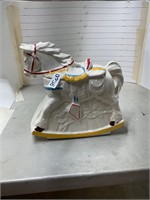 1950s Rocking Horse cookie jar- McCoy