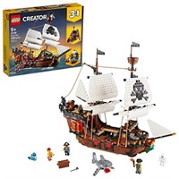 LEGO Creator 3 in 1 Pirate Ship Building Set,