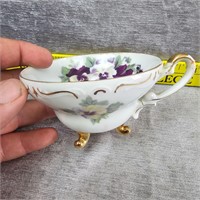 Cherry China Teacup - chipped
