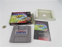 Adapteur Nintendo Super Game Boy avec boite et