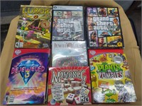 Assorted CD Rom Games Group A