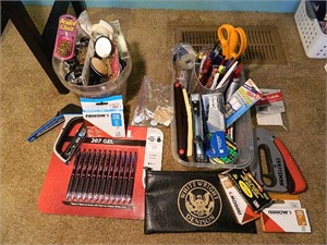 Office Supplies - Pens, Pencils, Scissors