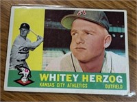 1960 Topps Whitey Herzog #92