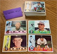 1960 Topps MLB 50 card lot-VG