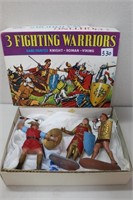 3 FIGHTING WARRIORS
