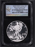 2013-W $1 American Silver Eagle NGC SP70