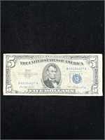 1953 $5 Silver Certificate