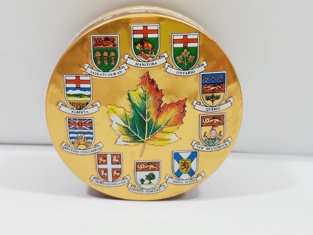 Provincial Crest Tin