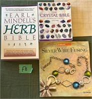 Herbs, Crystals, Silver necklace making