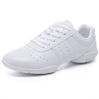 P3428  DADAWEN Cheer Shoes White Size 12.5