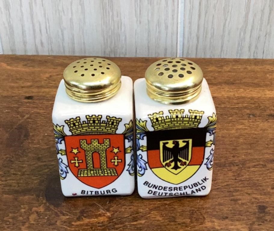 2.5" Brach Germany Salt & Pepper Shakers