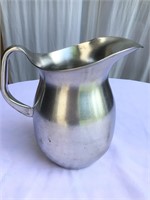 Large 1940’s Volrath Co Stainless Steel Pitcher