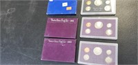 United States Proof Set 1983, 1984, and 1985