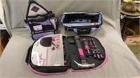Tools and Carrying Bags, Pink Set Missing Level