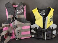 Stearns Pink Life Vest, O Rageous Yellow Life Vest