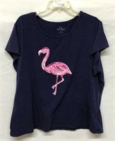 R7) Womens Size 3X Flamingo T-shirt
