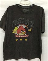 R7) Angry Birds Size 2XL t-shirt shows wear