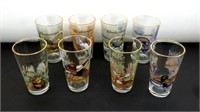* Budweiser Wildlife Series - Set of 8 Glasses