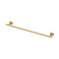 18 in. Towel Bar in Brushed Brass
