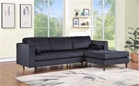 HH73997 Roxy Black Sectional