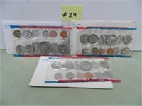 (1) 75 (2) 79 UNC Mint Sets
