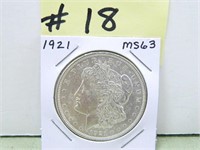 1921 Morgan – MS63