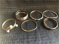 11 assorted bracelets