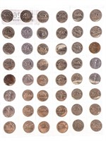 Collection - 48 x Canada Five Cents Coins - Includ