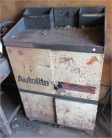 Autolite tool cabinet with contents including