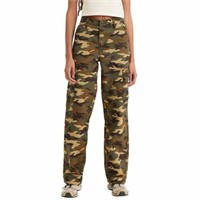 Levi's Women’s 26 Baggy Cargo Pant, Camouflage 26