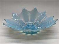 Vintage Opalescent Murano Glass Candle Holder