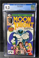 Moon Knight 1 CGC 9.2 1st app Bushman