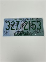 Autograph COA Breaking Bad License Plate