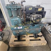 AIR COMPRESSOR, HONDA GX 390 GAS ENGINE UNTESTED