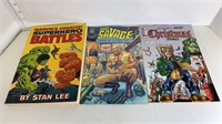 3 Random Marvel Comic Books