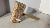 Wooden Cleaver Made by Green Line Tools
