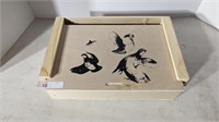 Wooden Box w/ Birds