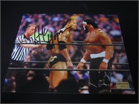 WWE HULK HOGAN SIGNED 8X10 PHOTO AEU COA