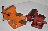 Two Tabletop Vises