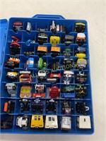 HOT WHEEL CASE AND CARS