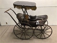 Antique Vintage Victorian Baby Carriage