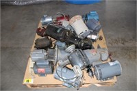 Pallet of motors